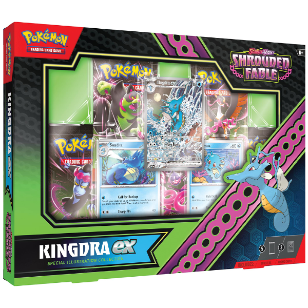 Pokemon TCG - Scarlet & Violet Shrouded Fable Kingdra EX Special Collection