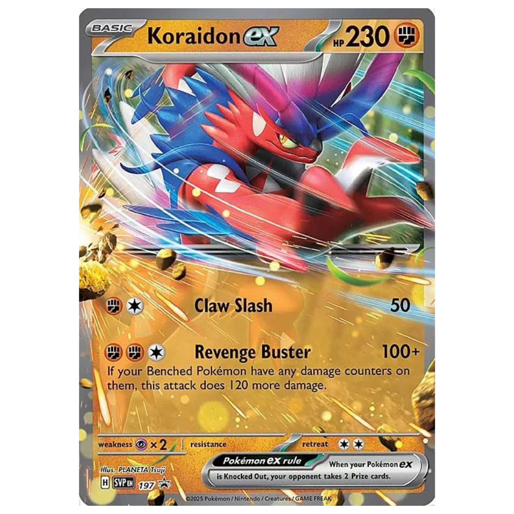 Pokemon TCG - Koraidon EX SVP197 - Black Star Promo NM
