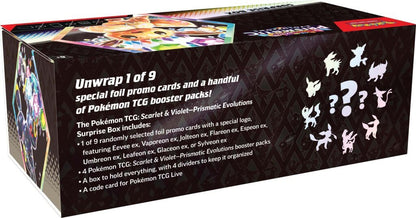 Pokemon TCG - Scarlet & Violet Prismatic Evolutions Surprise Box