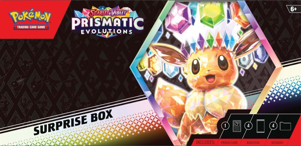 Pokemon TCG - Scarlet & Violet Prismatic Evolutions Surprise Box