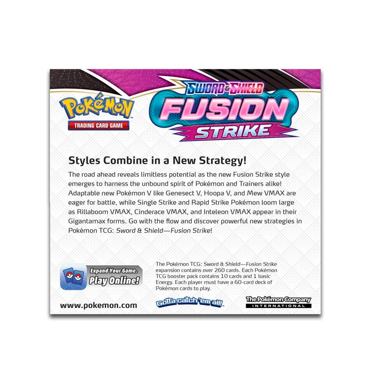 Pokemon TCG - Sword & Shield Fusion Strike Booster Box