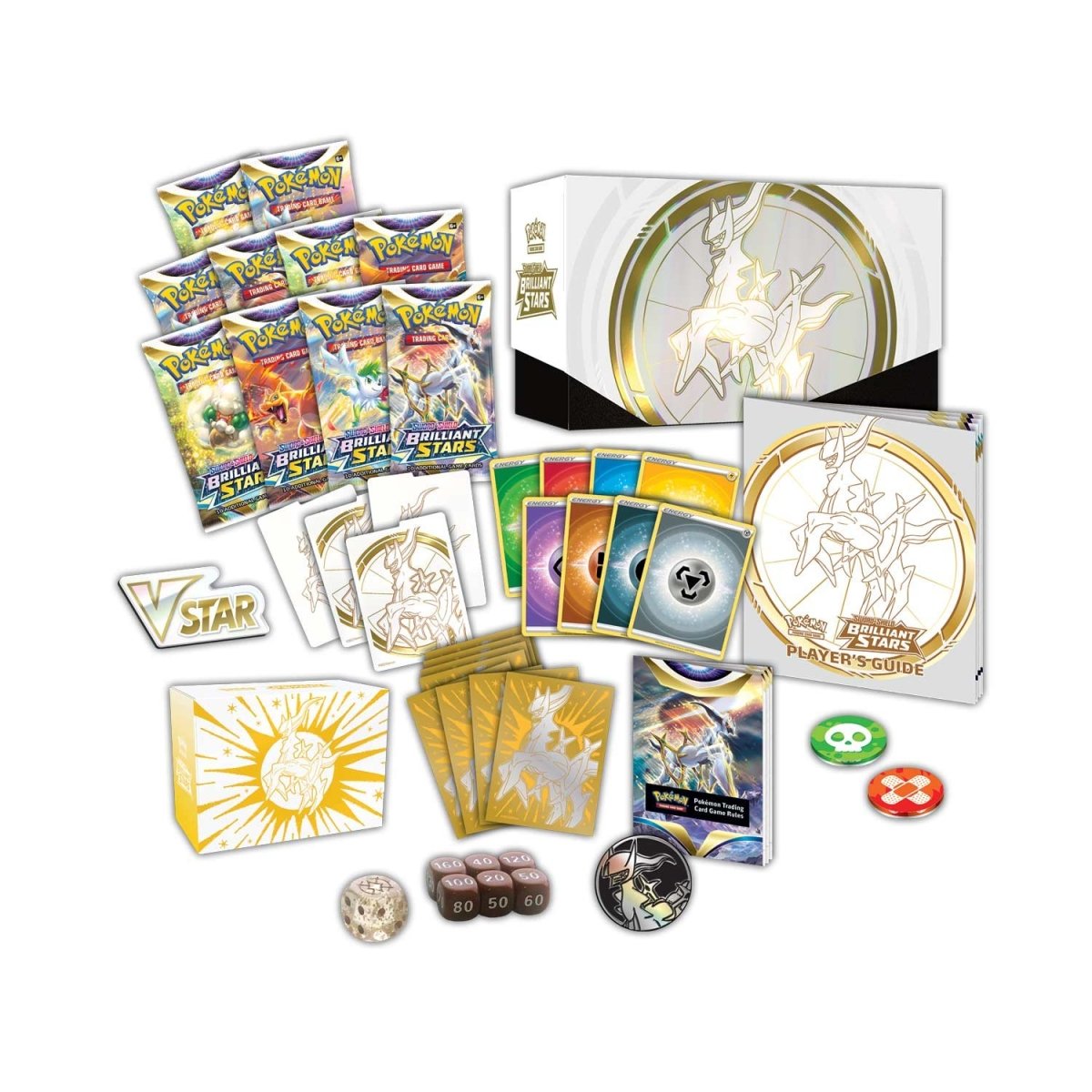 Pokemon TCG - Sword & Shield Brilliant Stars Pokémon Center Elite Trainer Box