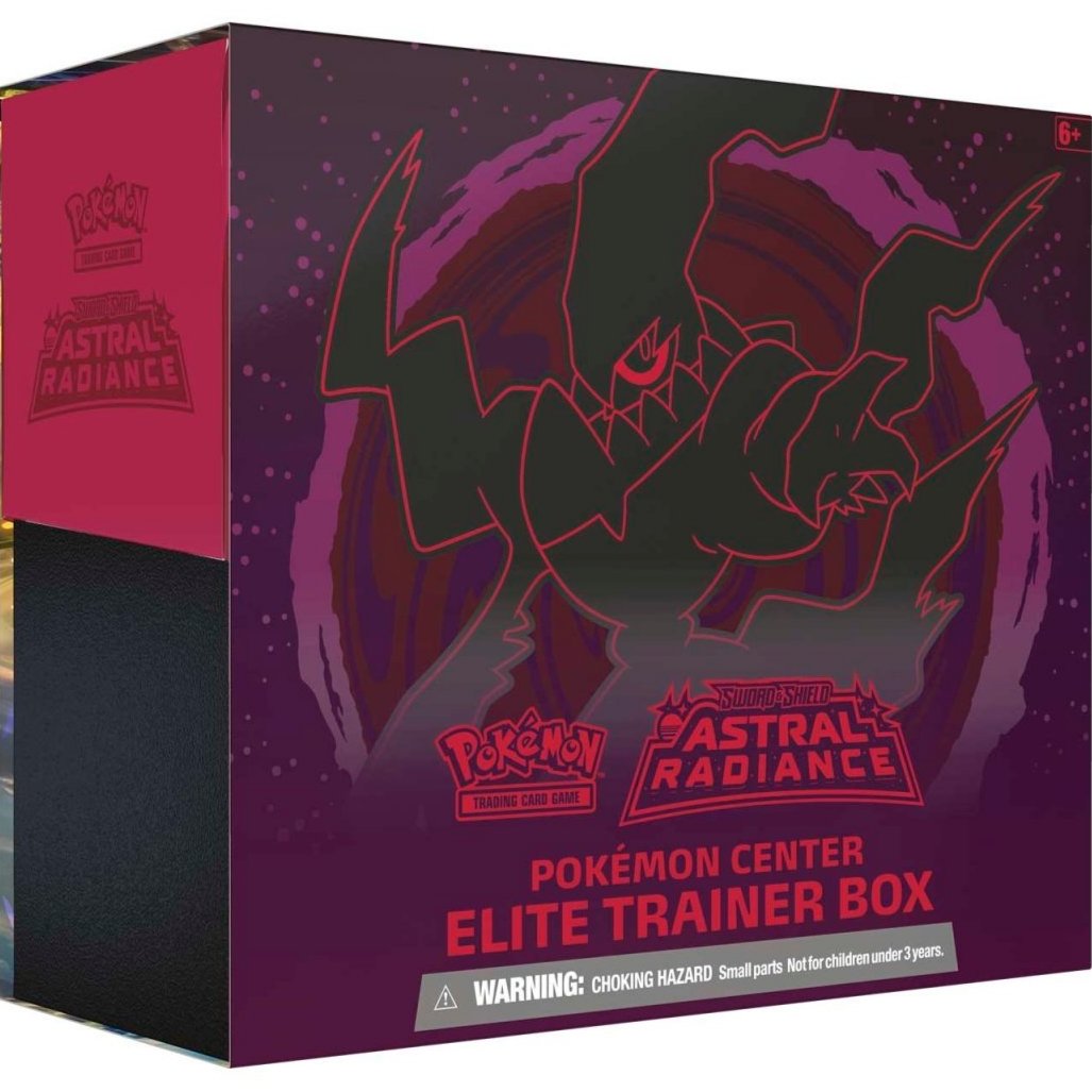 Pokemon TCG - Sword & Shield Astral Radiance Pokémon Center Elite Trainer Box