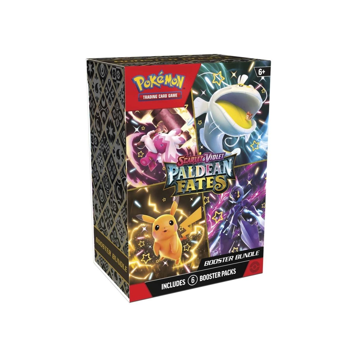 Pokemon TCG - Scarlet & Violet Paldean Fates 6pk Booster Bundle