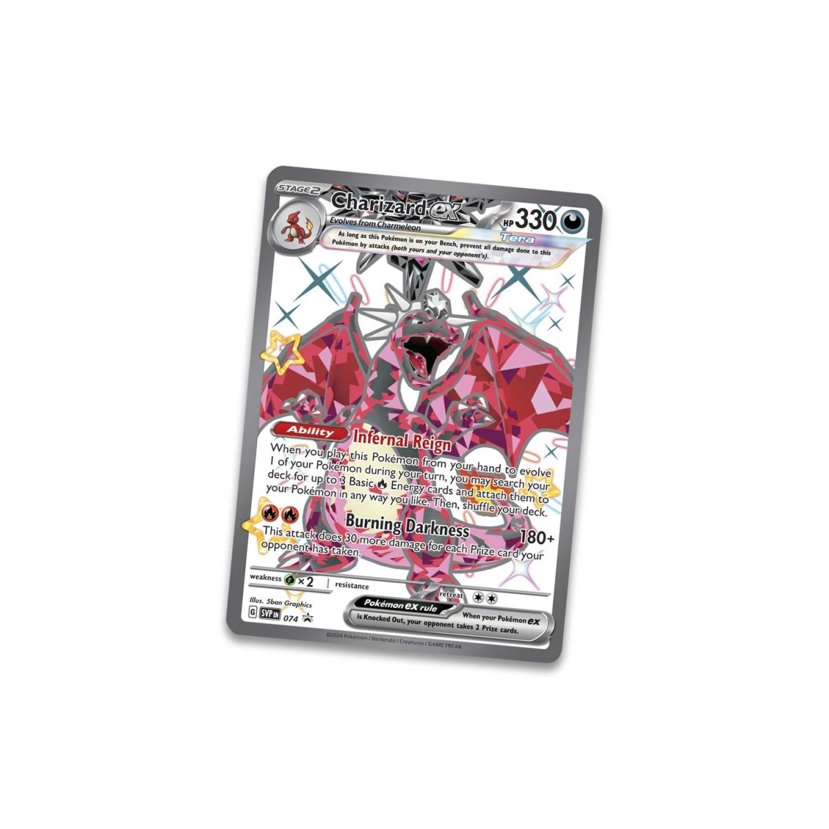 Pokemon TCG - Scarlet & Violet Paldean Fates Tin (Shiny Charizard EX)