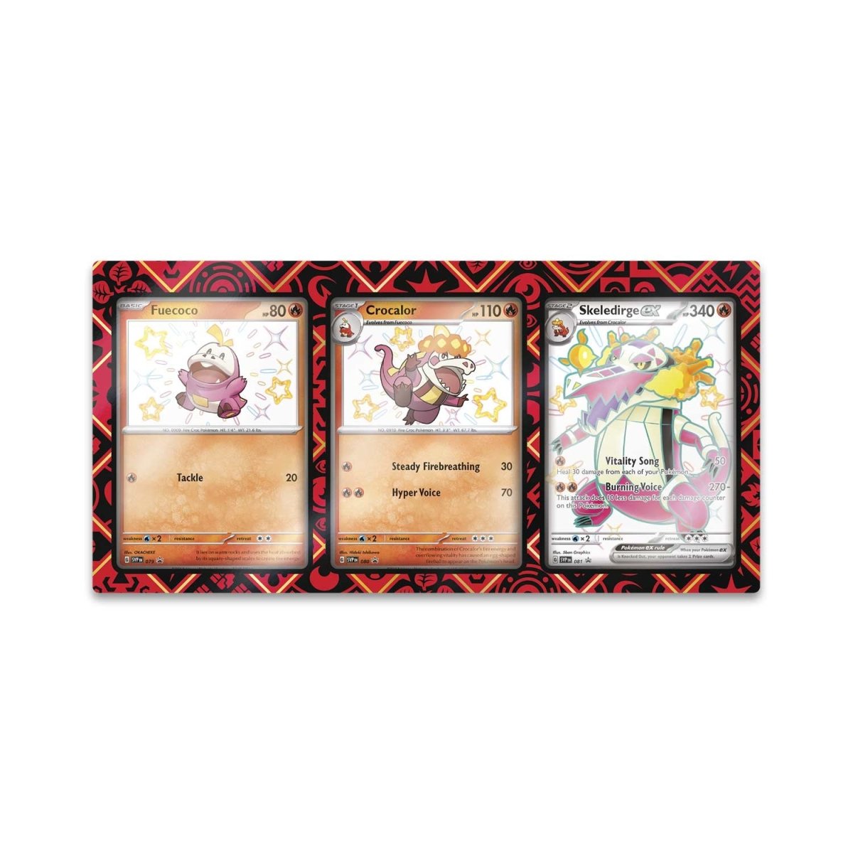 Pokemon TCG - Scarlet & Violet Paldean Fates Skeledirge EX Premium Collection