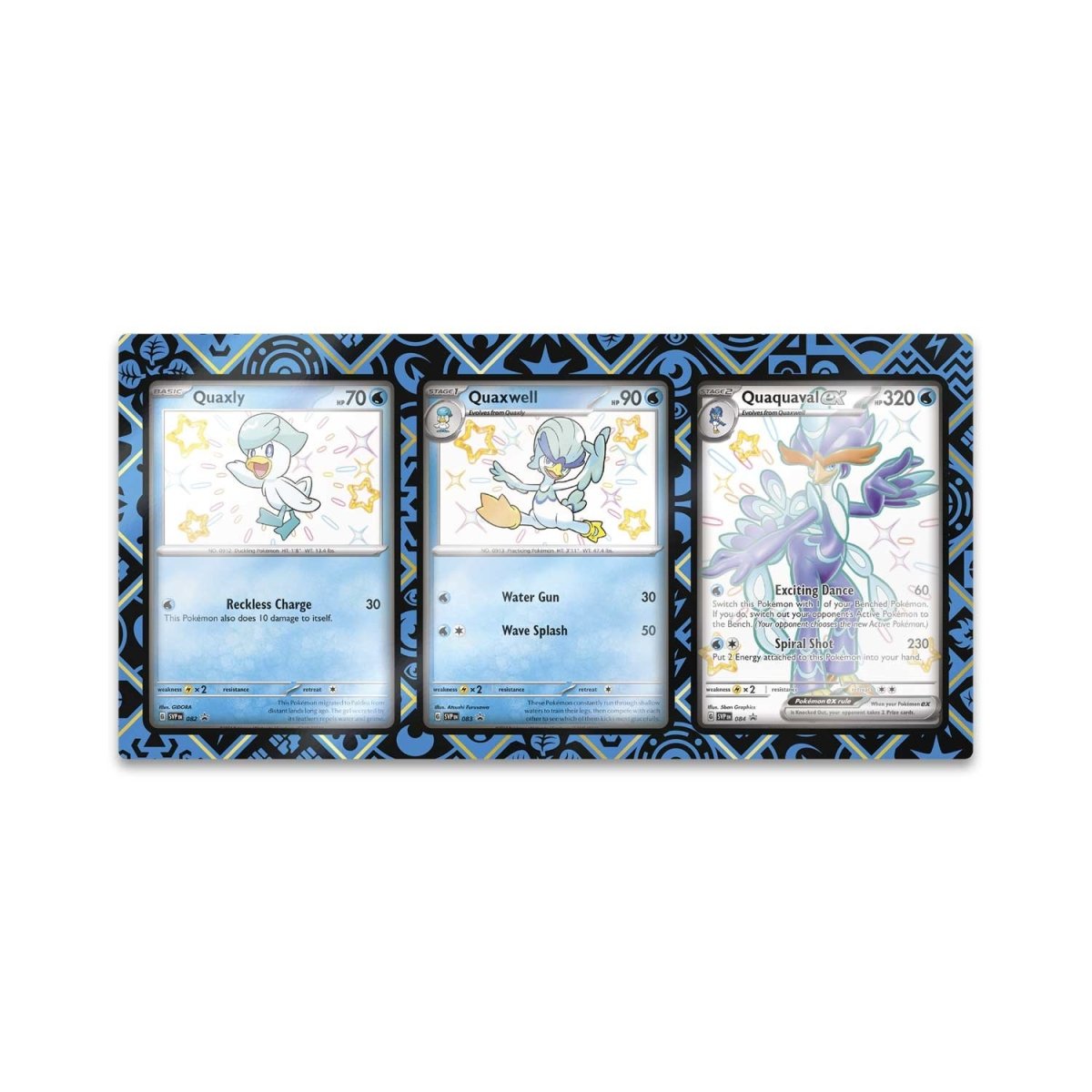 Pokemon TCG - Scarlet & Violet Paldean Fates Quaquaval EX Premium Collection