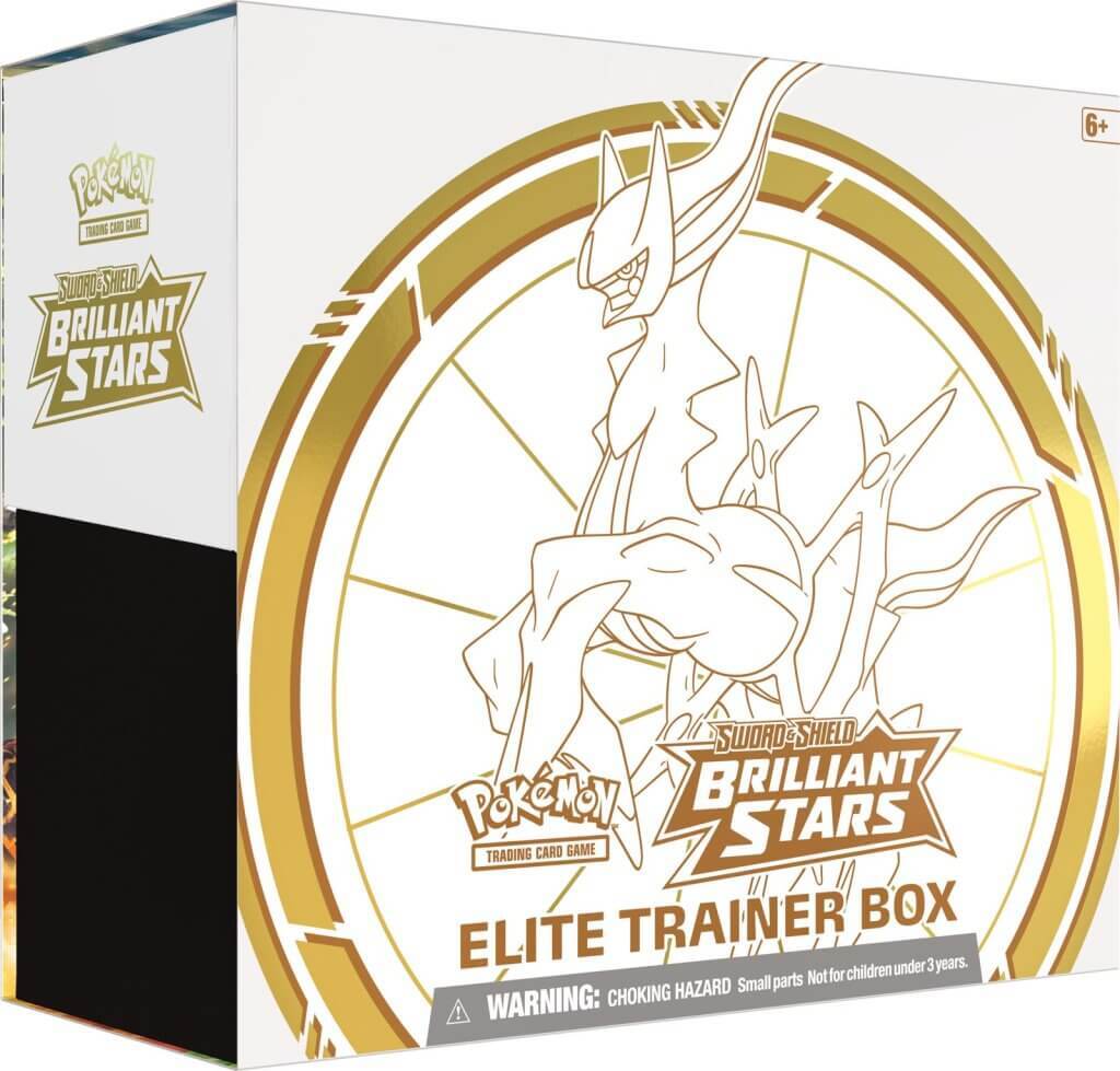 Pokemon TCG - Sword & Shield Brilliant Stars Elite Trainer Box