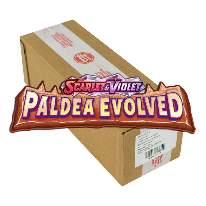Pokemon TCG - Scarlet & Violet Paldea Evolved Booster Box Case