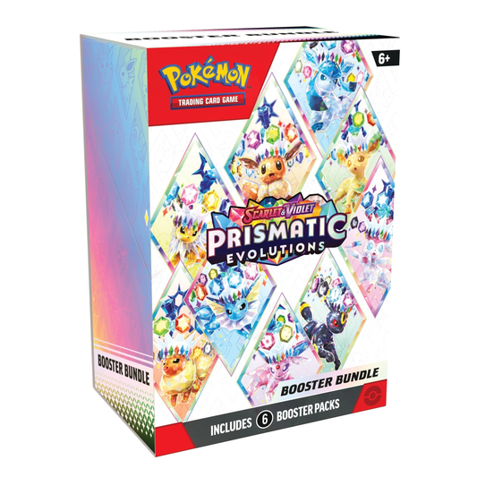 Pokemon TCG - Scarlet & Violet Prismatic Evolutions Booster Bundle