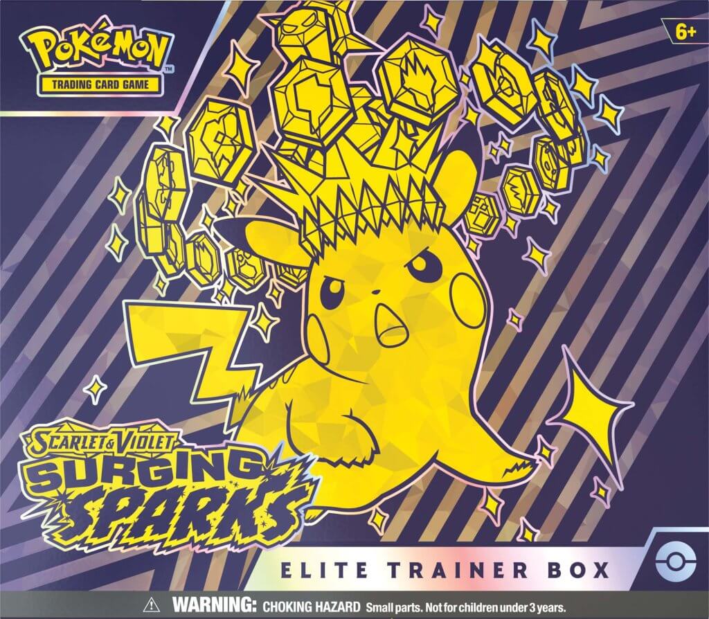 Pokemon TCG - Scarlet & Violet Surging Sparks Elite Trainer Box
