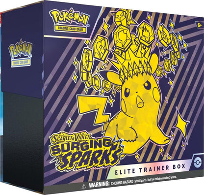 Pokemon TCG - Scarlet & Violet Surging Sparks Elite Trainer Box