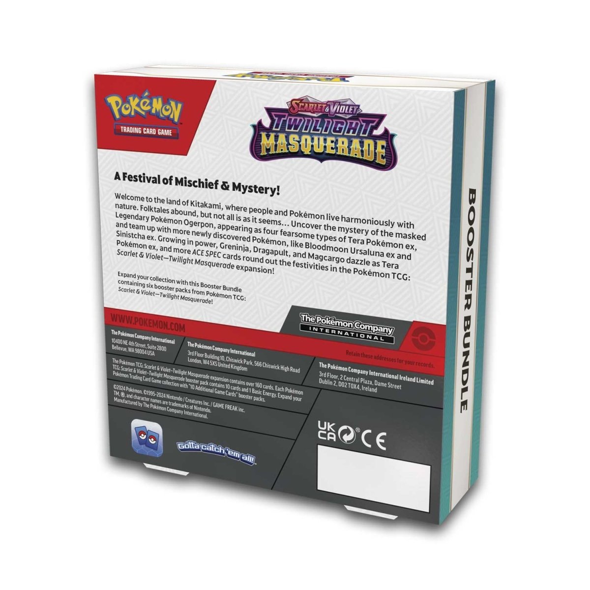 Pokemon TCG - Scarlet & Violet Twilight Masquerade Booster Bundle