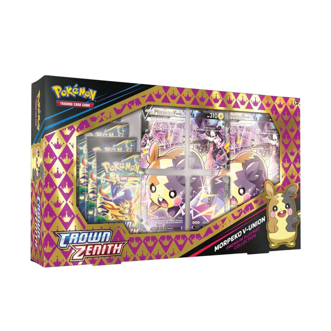 Pokemon TCG - Sword and Shield Crown Zenith Morpeko V Union Box