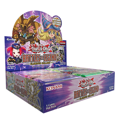Yu-Gi-Oh! TCG: Battles of Legend - Glorious Gallery 5 x Card Booster Box (24 Packs)