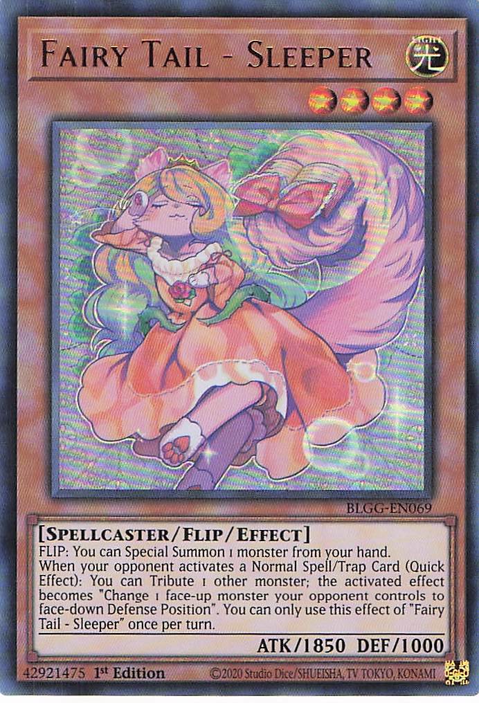 Fairy Tail - Sleeper BLGG-EN069 Yu-Gi-Oh 1st Edition NM