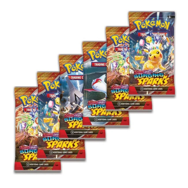 Pokemon TCG - Surging Sparks Booster Bundle