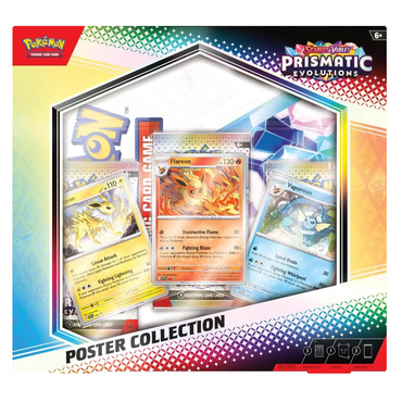 Pokemon TCG - Prismatic Evolutions Poster Collection