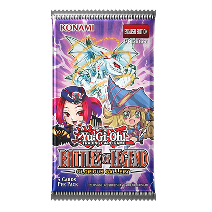 Yu-Gi-Oh! TCG: Battles of Legend - Glorious Gallery 5 x Card Booster Box (24 Packs)