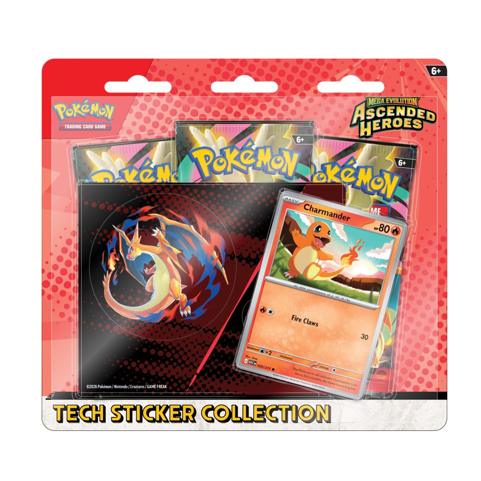 Pokemon TCG - Mega Evolution Ascended Heroes Tech Sticker Collection (Pre order 6.02.2026)