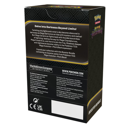 Pokemon TCG - Mega Evolution Pitch Black Booster Bundle (Preorder 17.07.2026)