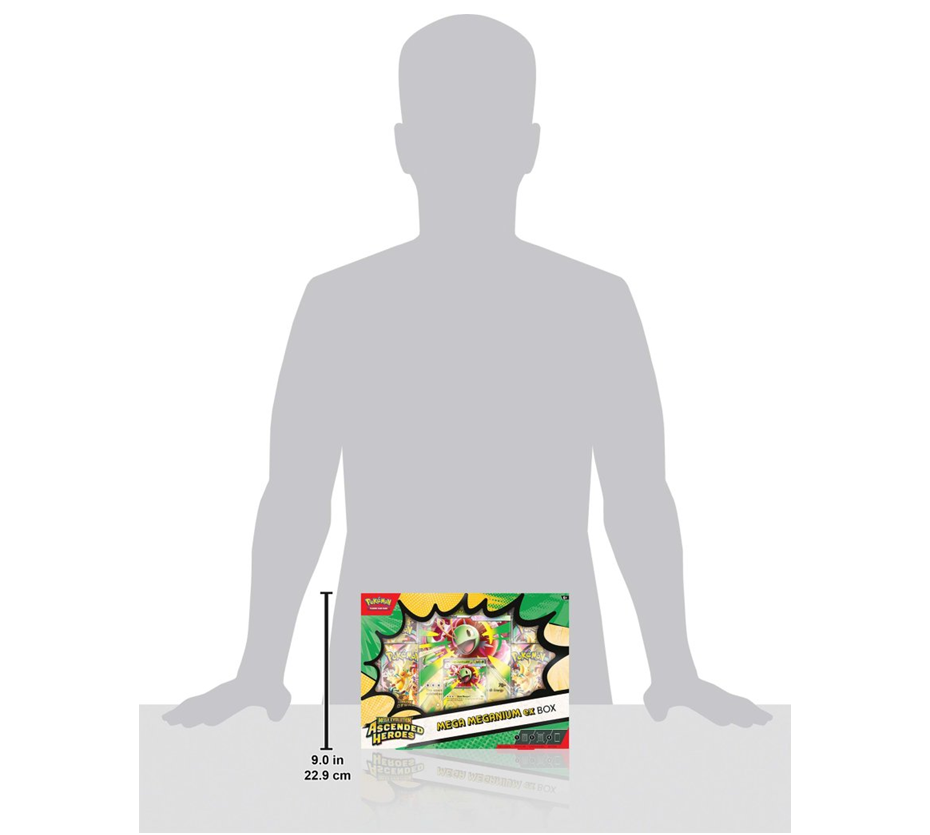 Pokemon TCG - Mega Evolution Ascended Heroes Mega Meganium ex Box, Mega Emboar ex Box, or Mega Feraligatr ex Box (Pre order 24.04.2026)