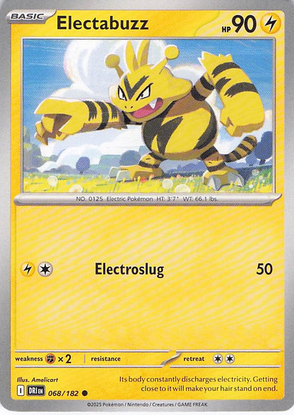 Pokemon TCG - Electabuzz 068/182 Destined Rivals NM