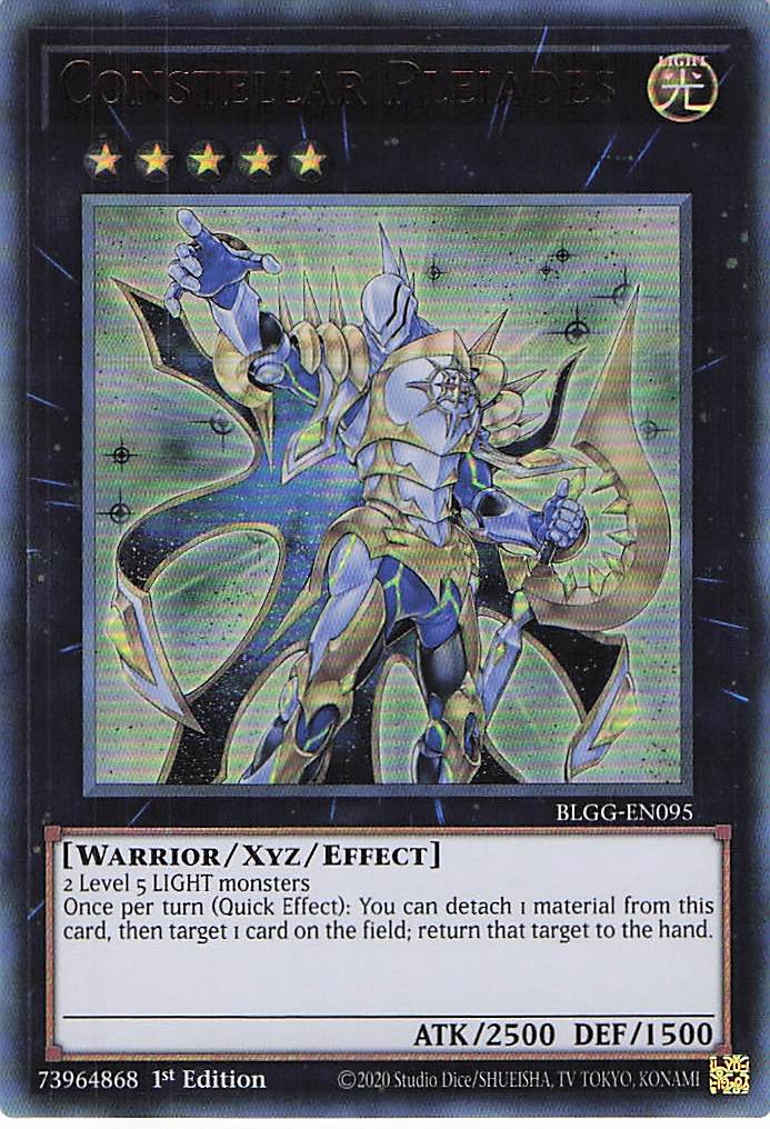 Constellar Pleiades BLGG-EN095 Yu-Gi-Oh 1st Edition NM