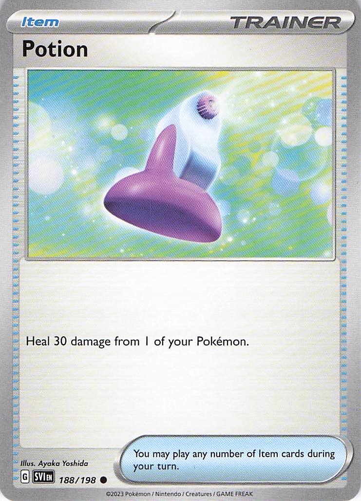 Pokemon TCG - Potion 188/198 Scarlet & Violet NM