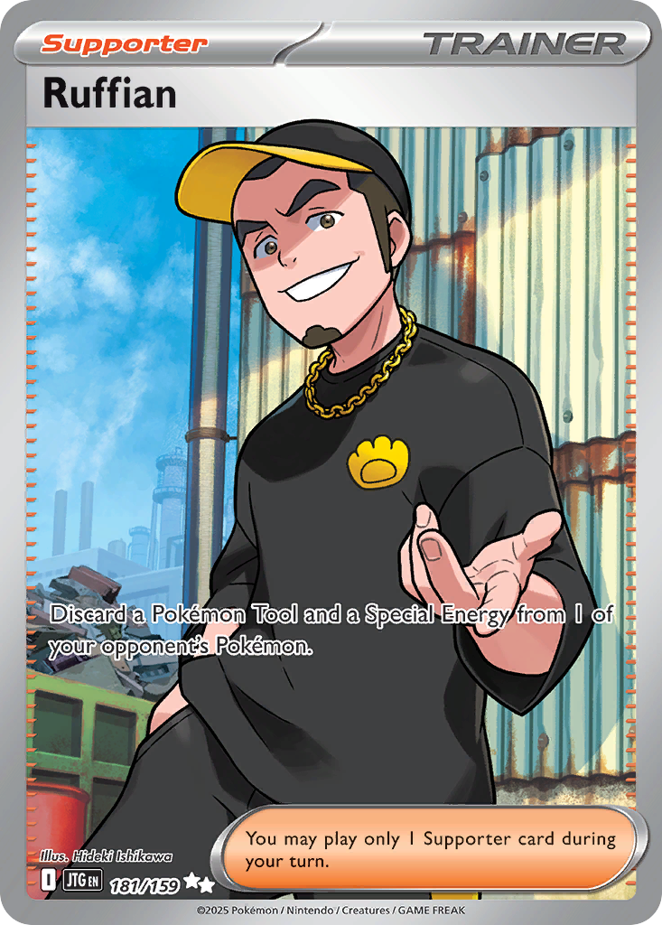 Ruffian 181/159 Ultra Rare Journey Together Pokemon NM