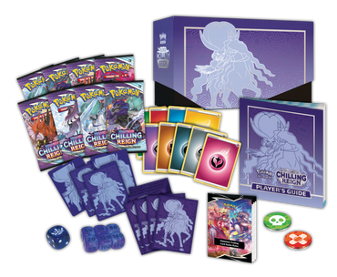 Pokemon TCG - Sword & Shield Chilling Reign (Shadow Rider Calyrex) Elite Trainer Box