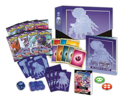 Pokemon TCG - Sword & Shield Chilling Reign (Shadow Rider Calyrex) Elite Trainer Box