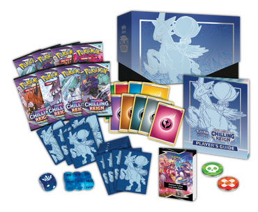 Pokemon TCG - Sword & Shield Chilling Reign (Ice Rider Calyrex) Elite Trainer Box