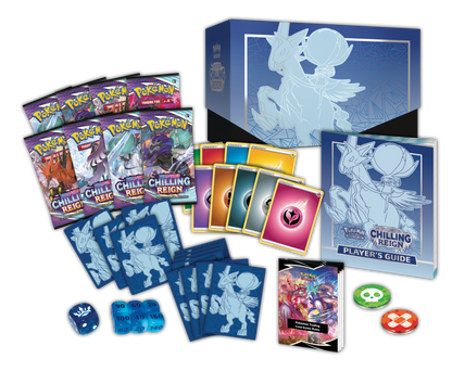Pokemon TCG - Sword & Shield Chilling Reign (Ice Rider Calyrex) Elite Trainer Box