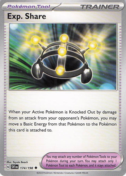 Pokemon TCG - Exp. Share 174/198 Scarlet & Violet NM