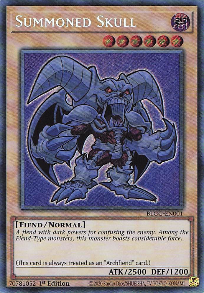 Summoned Skull (CHIBI) BLGG-EN001 Secret Rare NM