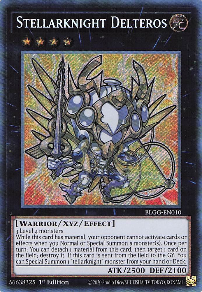 Stellarknight Delteros (CHIBI) BLGG-EN010 Secret Rare NM
