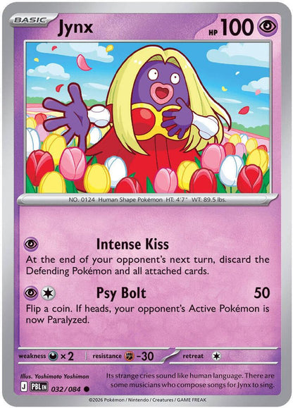 Pokemon TCG - Jynx 032/084 Pitch Black NM