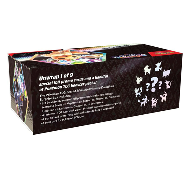 Pokemon TCG - Scarlet & Violet Prismatic Evolutions Surprise Box