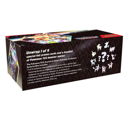 Pokemon TCG - Scarlet & Violet Prismatic Evolutions Surprise Box