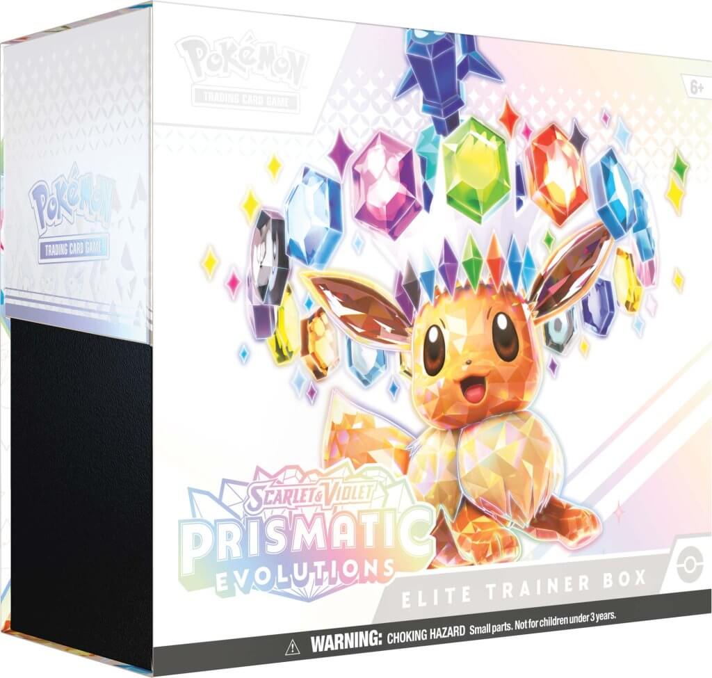 Pokemon TCG - Scarlet & Violet Prismatic Evolutions Elite Trainer Box