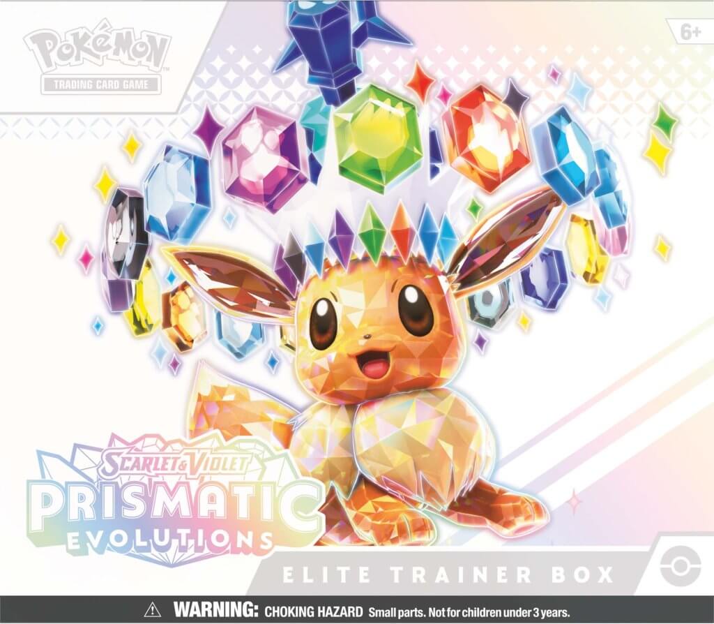 Pokemon TCG - Scarlet & Violet Prismatic Evolutions Elite Trainer Box