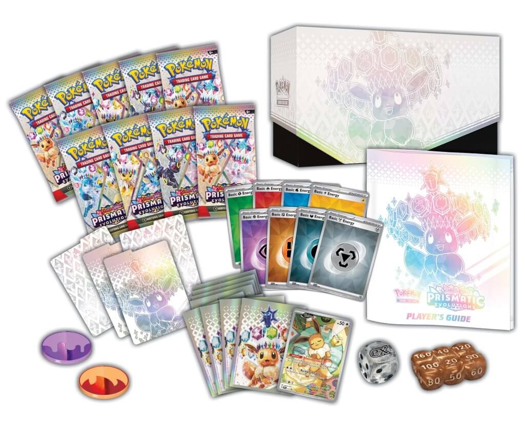 Pokemon TCG - Scarlet & Violet Prismatic Evolutions Elite Trainer Box