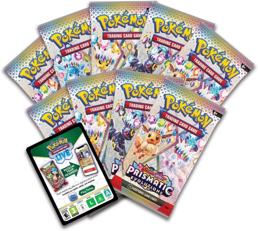 Pokemon TCG - Scarlet & Violet Prismatic Evolutions Elite Trainer Box