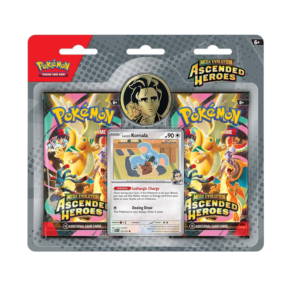 Pokemon TCG - Mega Evolution Ascended Heroes Collection Erika/Larry (Pre order 6.02.2026)