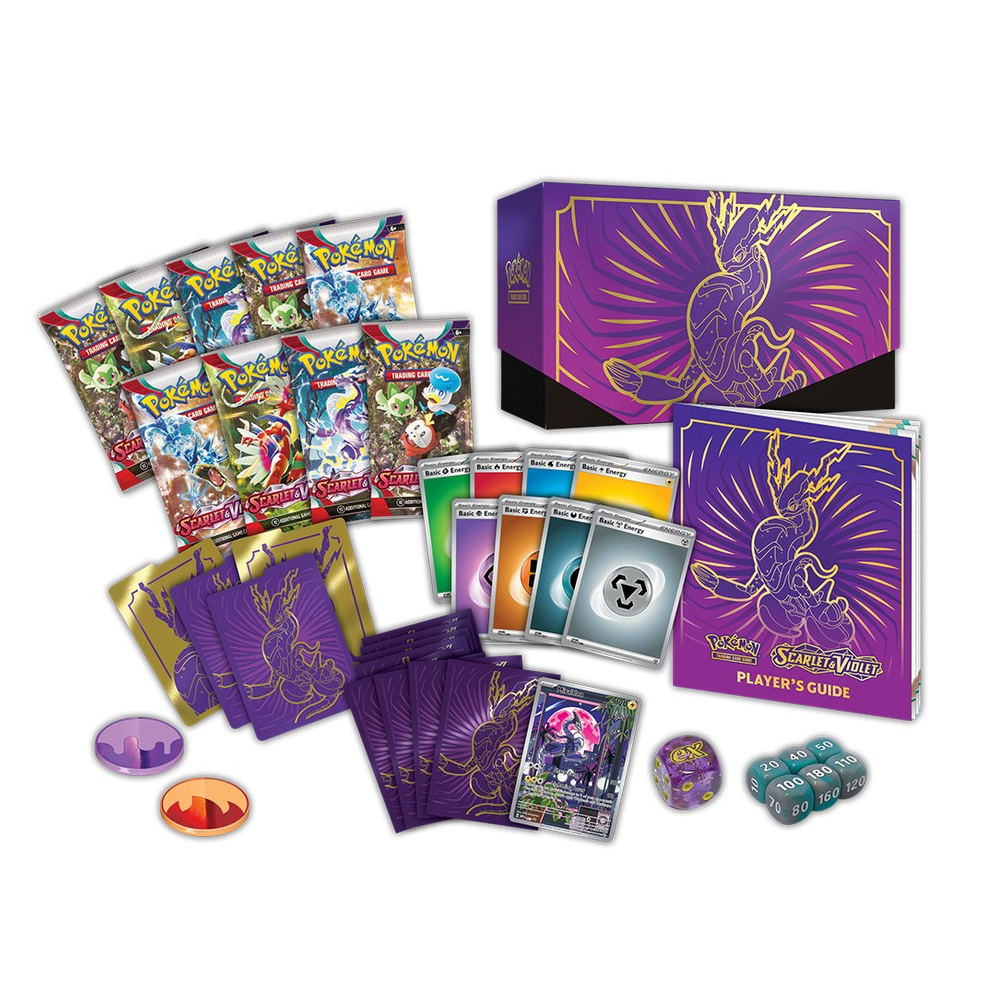 Pokemon TCG - Scarlet & Violet Base (Miraidon) Elite Trainer Box
