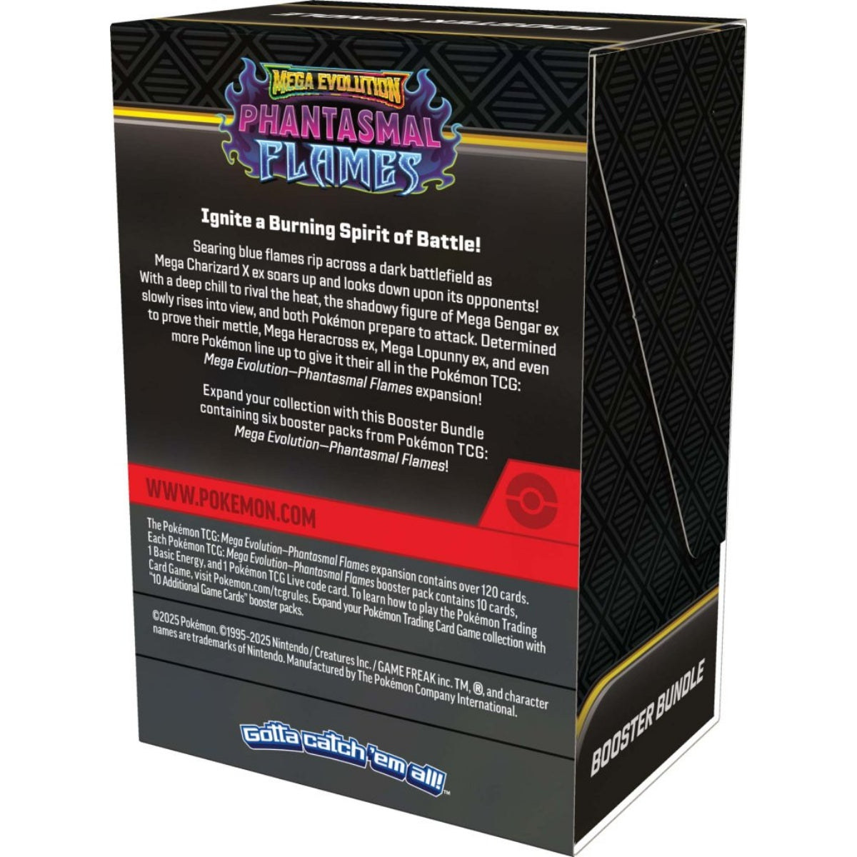 Pokemon TCG - Mega Evolution Phantasmal Flames Booster Bundle (Pre-Order, November Release)