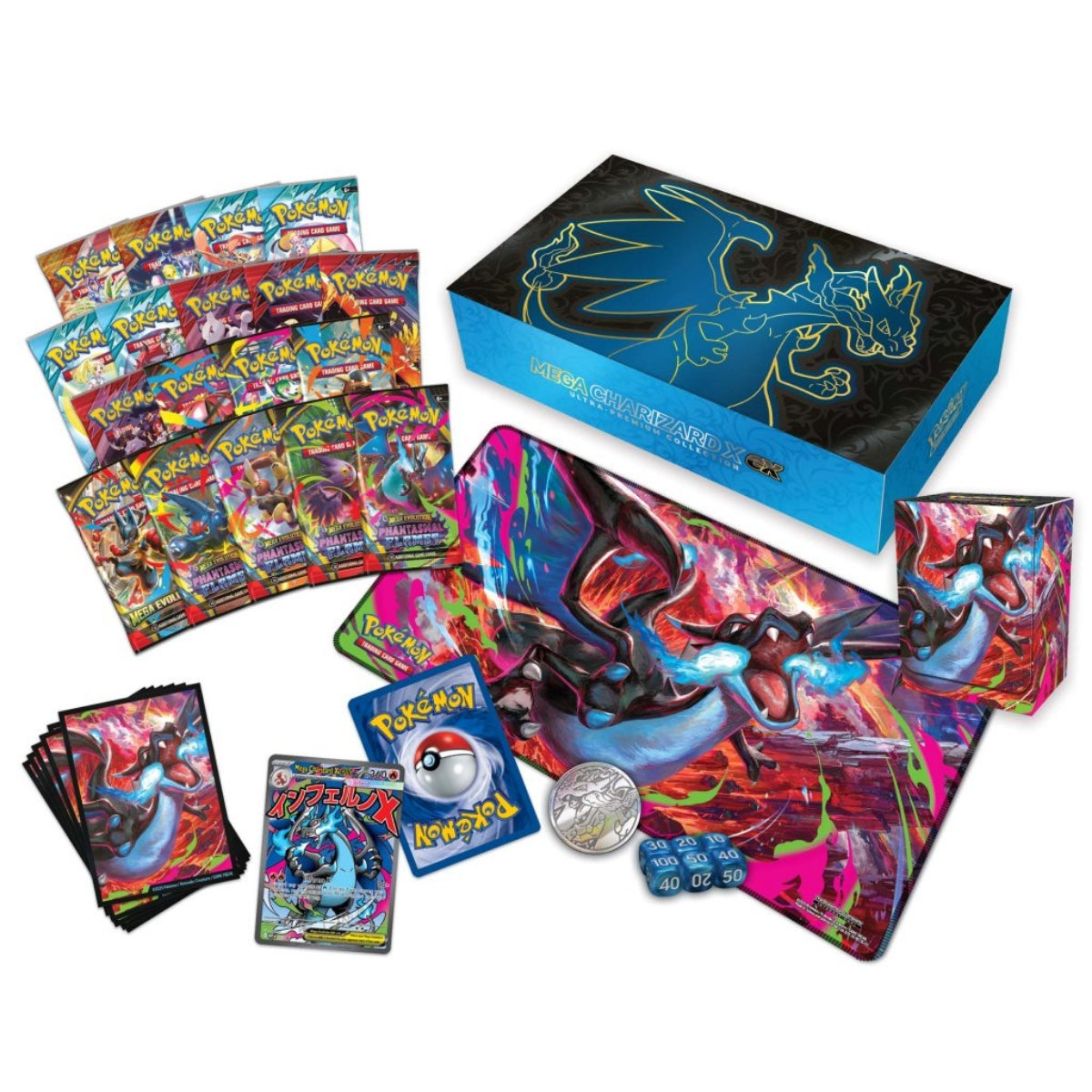Pokemon TCG - Mega Charizard X ex Ultra-Premium Collection (Pre-Order, December Release)