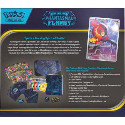 Pokemon TCG - Mega Evolution Phantasmal Flames Elite Trainer Box (Pre-Order, November Release)