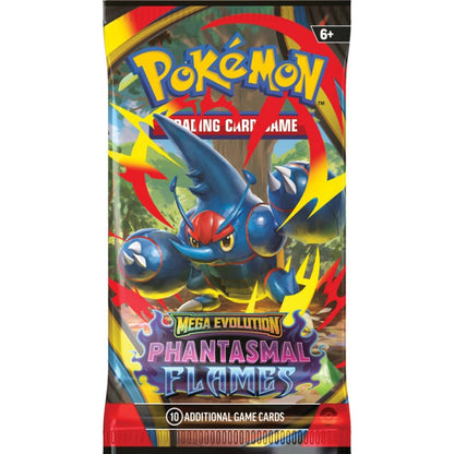 Pokemon TCG - Mega Evolution Phantasmal Flames Booster Pack